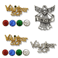 SCP Lapel Pins